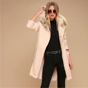 BB Dakota Faux Fur Trimmed Hooded Jacket